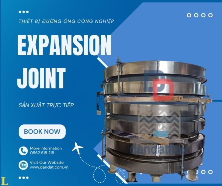 Khớp nối mềm chống rung, khớp giãn nở inox, khớp co giãn nhiệt, ống bù trừ giãn nở, mối nối mềm
