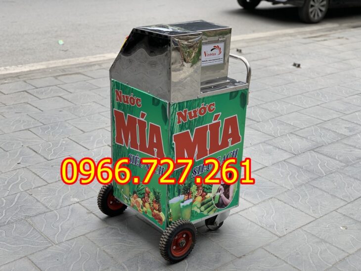 Máy ép mía siêu sạch 3 lô inox ep kiệt 1 lần
