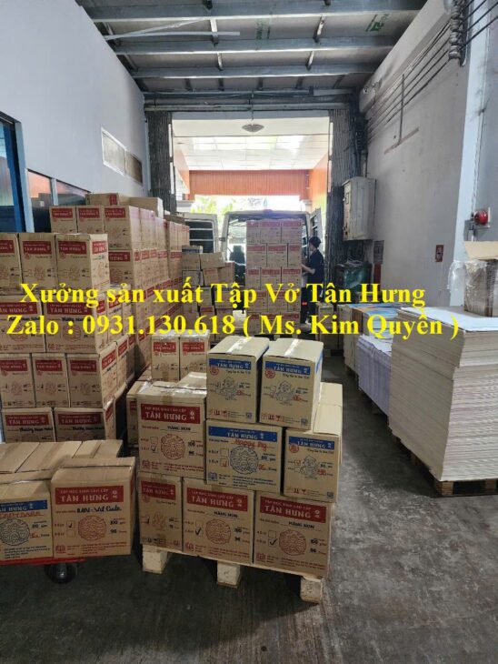 Tập Vở Từ Thiện – Giá sỉ Tại xưởng Sản Xuất