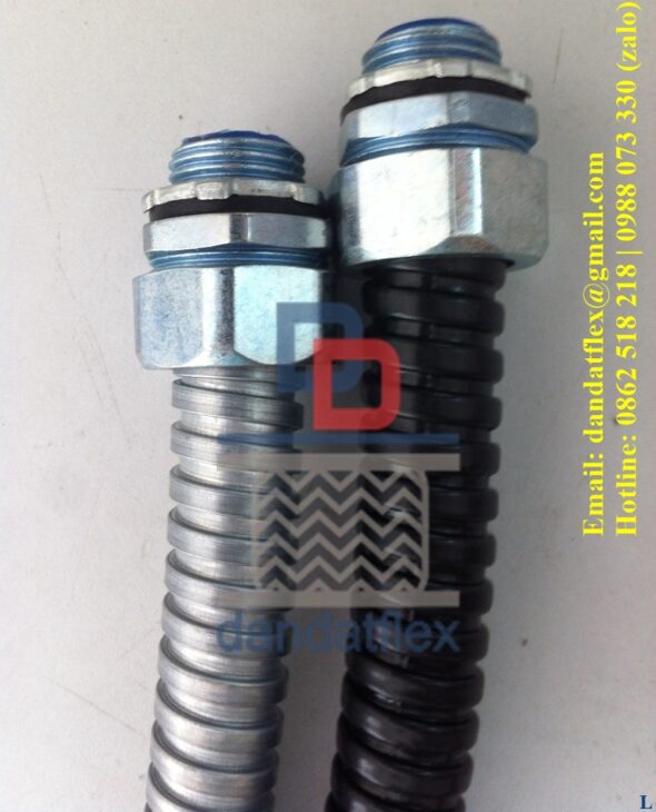 Cung cấp ống ruột gà lõi thép luồn dây cáp điện, ống luồn dây điện bọc nhựa, ruột gà lõi thép DN20