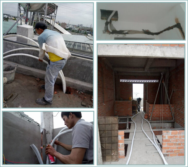 Nhà thầu uy tín chuyên thi công ống đồng máy lạnh chuyên nghiệp với giá rẻ