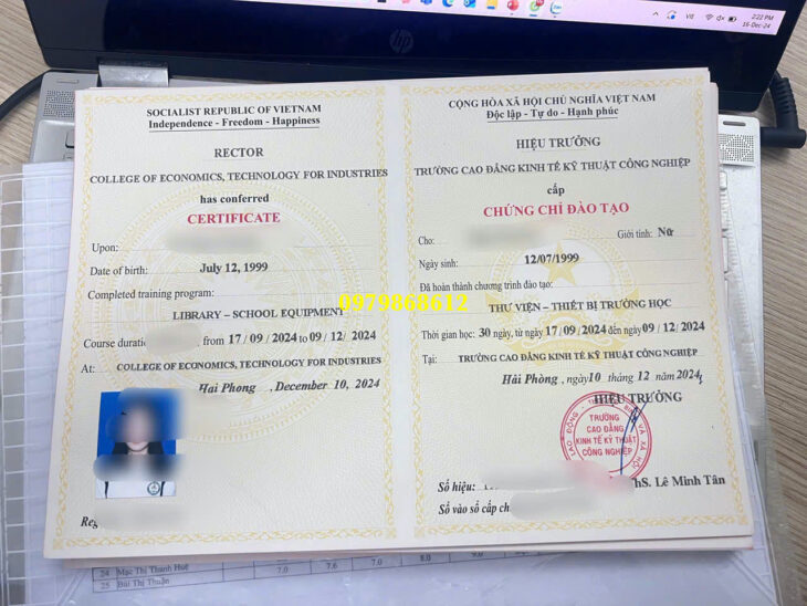 ĐÀO TẠO CẤP CHỨNG CHỈ THƯ VIỆN-THIẾT BỊ TRƯỜNG HỌC CẤP TỐC