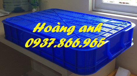Thùng nhựa có nắp đựng kim khí, thùng nhựa nguyên sinh, thùng đặc cao