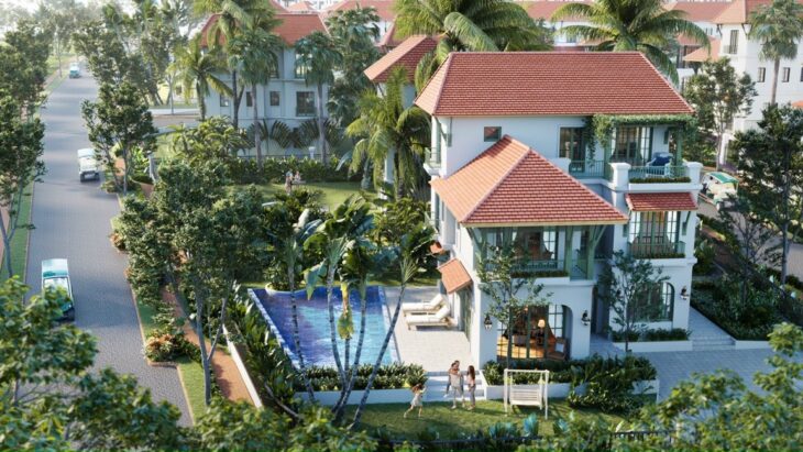 Bán biệt thự liền kề Phú Quốc 300m², 3 tầng, 15 tỷ, sổ hồng Bán biệt thự Sun Group Phú Quốc 300m²,