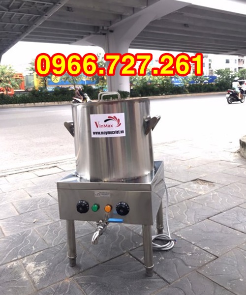 nồi nấu phở điện đôi Vinmax 20L và 50L