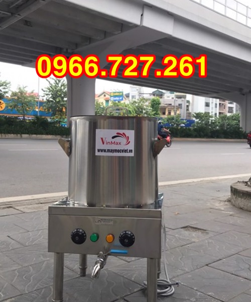 nồi nấu phở điện đôi Vinmax 20L và 50L