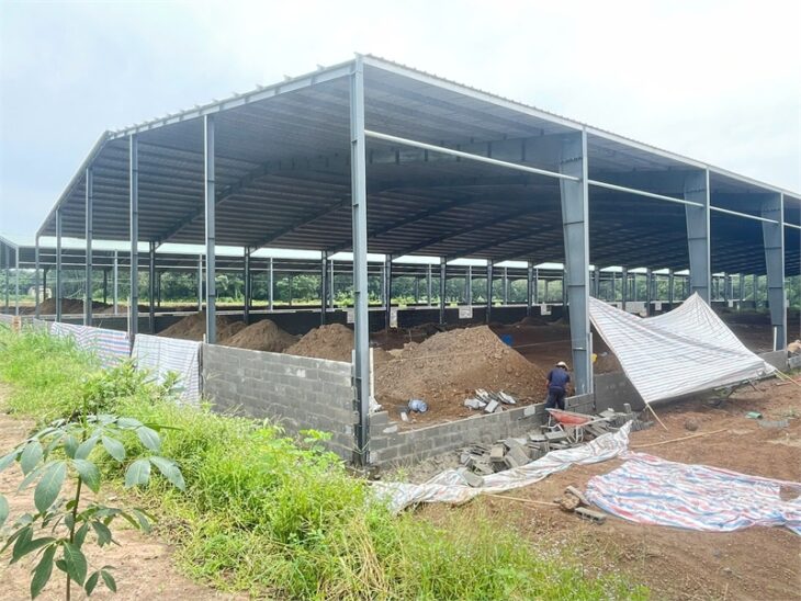 chuyển nhượng toàn bộ dự án nhà xưởng, thiết kế khung thép kiên cố, đầy đủ giấy phép