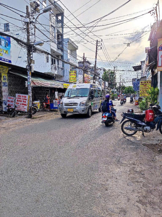 BÁN MẶT TIỀN KINH DOANH ĐÔNG HƯNG THUẬN 9 – QUẬN 12- NGANG 4m4 – 4 TẦNG BTCT- 90M2 – CHỈ 5,95 TỶ