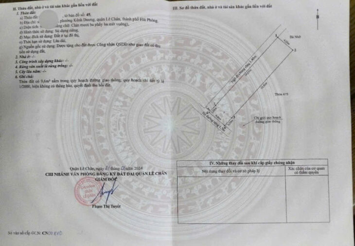 Bán nhà 2 tầng mặt đường Trại Lẻ – lô góc mặt ngõ- 93m2 – Giá 9.2 tỉ