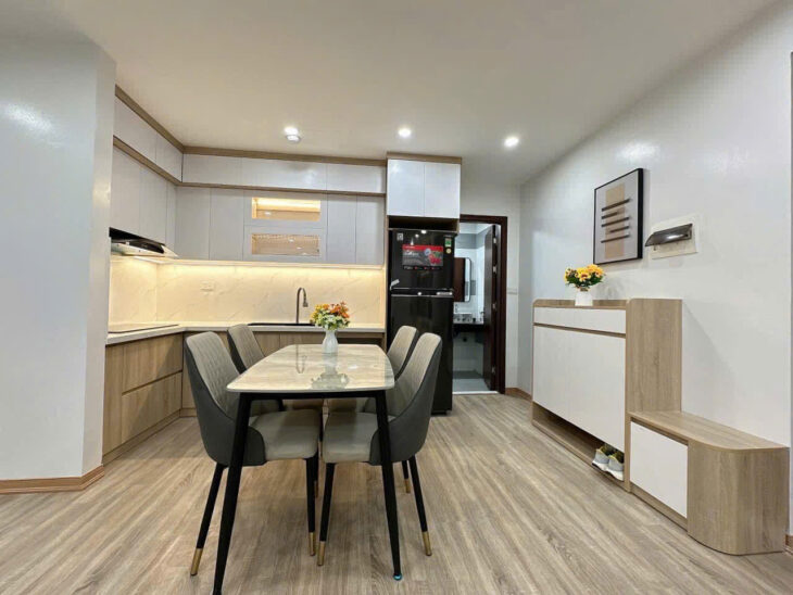 Căn hộ sổ đỏ Rice City Linh Đàm – quận Hoàng Mai – 63m2 * 2 ngủ MỚI ĐẸP- giá chỉ 4.1 Tỷ