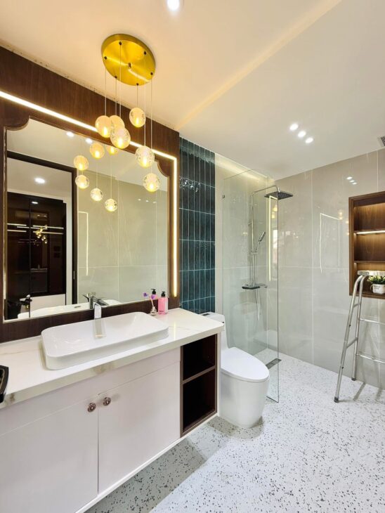 NHÀ THIẾT KẾ CAO CẤP CÓ THANG MÁY QUANG TRUNG – PHƯỜNG 11 LH EM XEM NHÀ 0965526259 THÚY