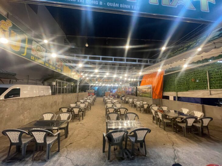 Q. Bình Tân – Khu Tên Lửa , Quán ỐC Đẹp Lắm – MT đường đông MB bao rẻ nhất khu vực, Tel :