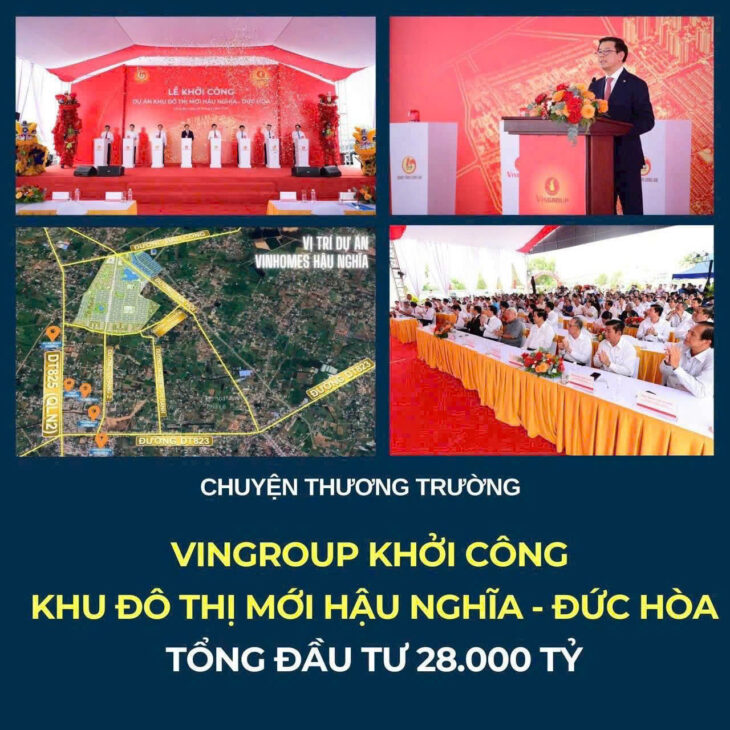 MỞ BÁN ĐỢT 1 ĐÁNG ĐẦU TƯ – SIÊU ĐÔ THỊ THẤP TẦNG VINHOMES HẬU NGHĨA – LONG AN
