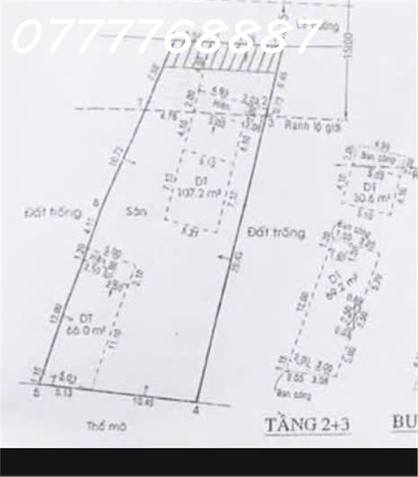 Hàng đầu tư 478m2 MT đường lớn kinh doanh tốt giá rất rẻ