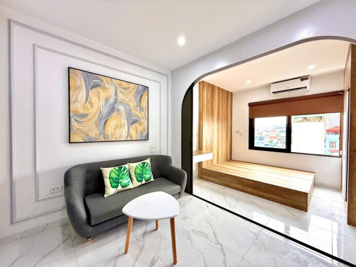 NGUYỄN HỮU THỌ- HOÀNG MAI, LÔ GÓC, 100 M2, 7 TẦNG, TM , MT 6,5M, GIÁ 26,9 TỶ