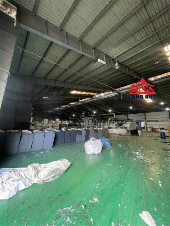 X066 chuyển nhượng toàn bộ nhà xưởng sản xuất, chủ trương dệt may, không nhuộm