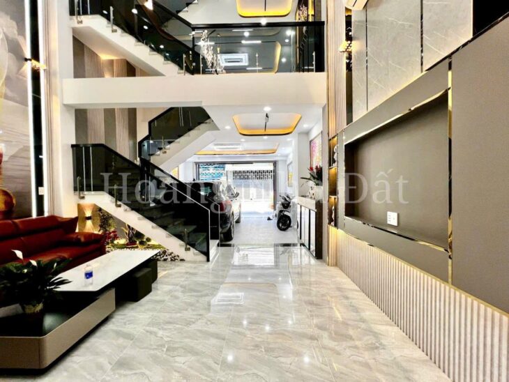 Nhà phố mới, nội thất đẹp HXH Huỳnh Tấn Phát, 5 tầng, 6.6 tỷ