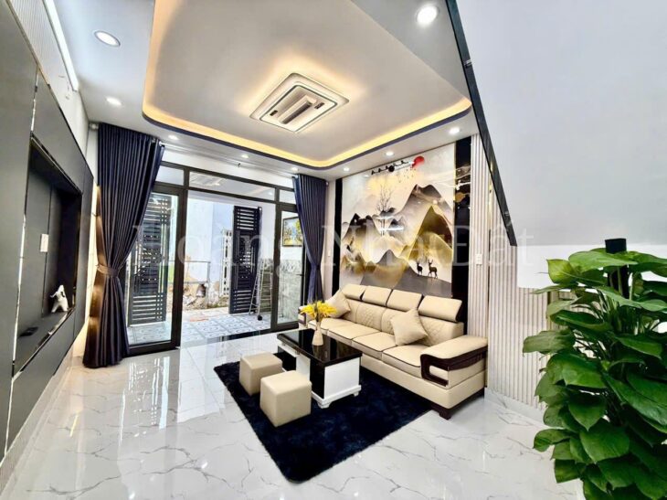 Nhà phố mới, nội thất đẹp HXH Huỳnh Tấn Phát, 5 tầng, 6.6 tỷ