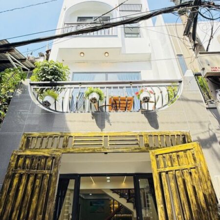 NHÀ BÁN ĐƯỜNG QUANG TRUNG, NỞ HẬU 5,36M, KHU AN NINH SẠCH SẼ