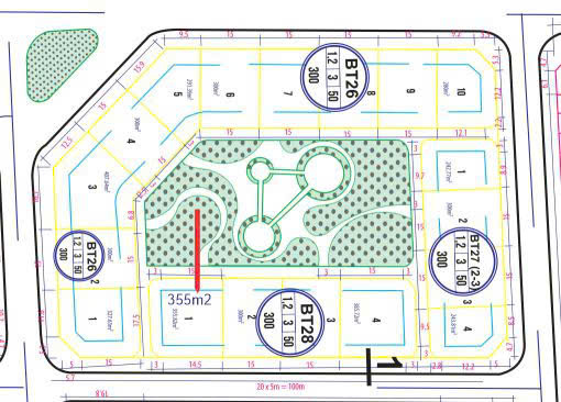 CIENCO5 MÊ LINH HÀ NỘI BÁN BIỆT THỰ 3 MẶT THOÁNG 355M GIÁ 19 TỶ SỔ ĐỔ