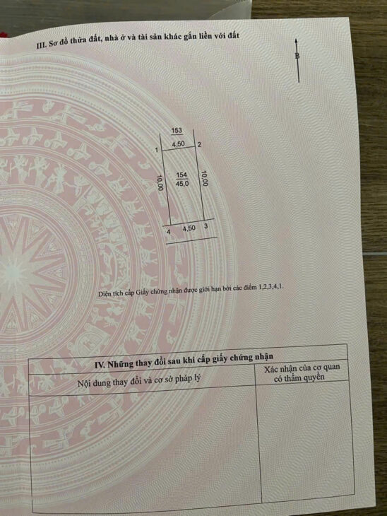 BÁN ĐẤT 45M2 NGHĨA LẠI UY NỖ ĐÔNG ANH