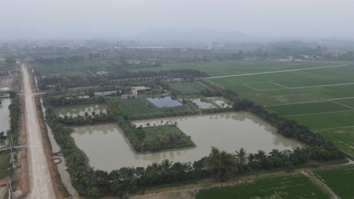 Chính chủ Bán trang trại nghỉ dưỡng 34856.8 M2 400M MẶT TIỀN Cách thị Quán Lào Yên Định 1,5km- Giá