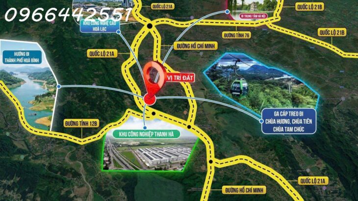 Siêu phẩm giá rẻ Lạc Thủy Hòa Bình 2 ôtô ra vào thông tứ phía nhỉnh 500 triệu 50m