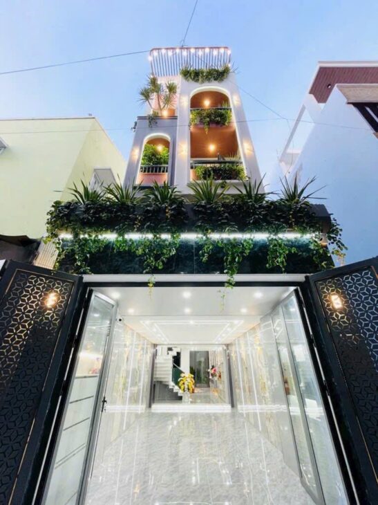 BÁN BIỆT PHỦ 400m2 – 5 TẦNG – SMARTHOME HIỆN ĐẠI – THANG MÁY 650KG – FULL NỘI THẤT CAO CẤP –