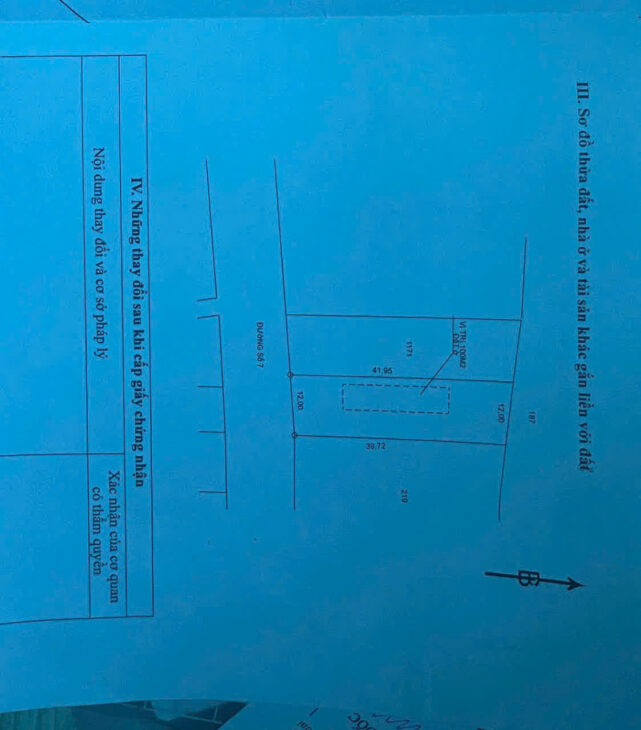 CHỦ BÁN ĐẤT MẶT TIỀN ĐƯỜNG SỐ 7, XÃ LONG PHƯỚC, TP. BÀ RỊA