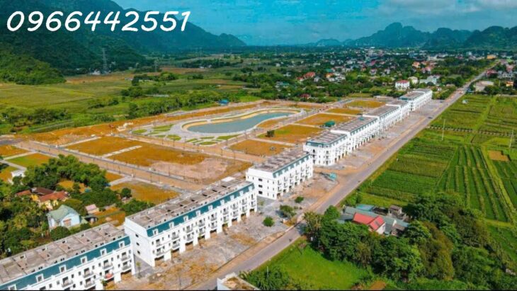 Bán căn Shophouse trung tâm thị trấn Hàng Trạm Yên Thủy sẵn sổ 138m VH 20m nhỉnh 6 tỷ