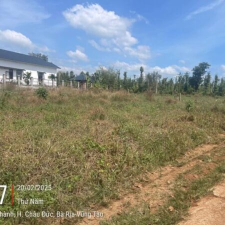 Còn duy nhất 1 lô số 3 . Ngang 6×35 có 80 thổ cư khu dân cư Quảng Thành – Châu Đức