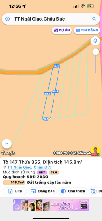 Đất ngãi giao chủ kẹt tiền cần ra nhanh hết sổ chỉ 700 triệu