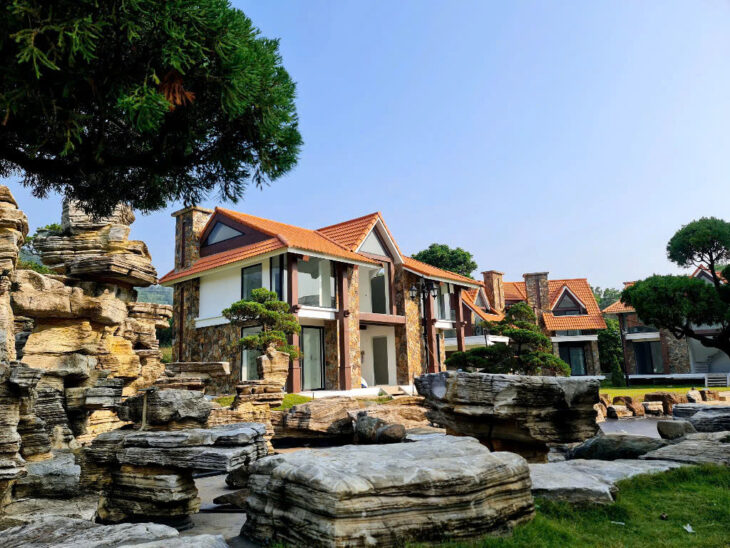 BT The Valley View Suối 420m2 Hà Nội, mt20m,căn góc tiêu chuẩn Resort