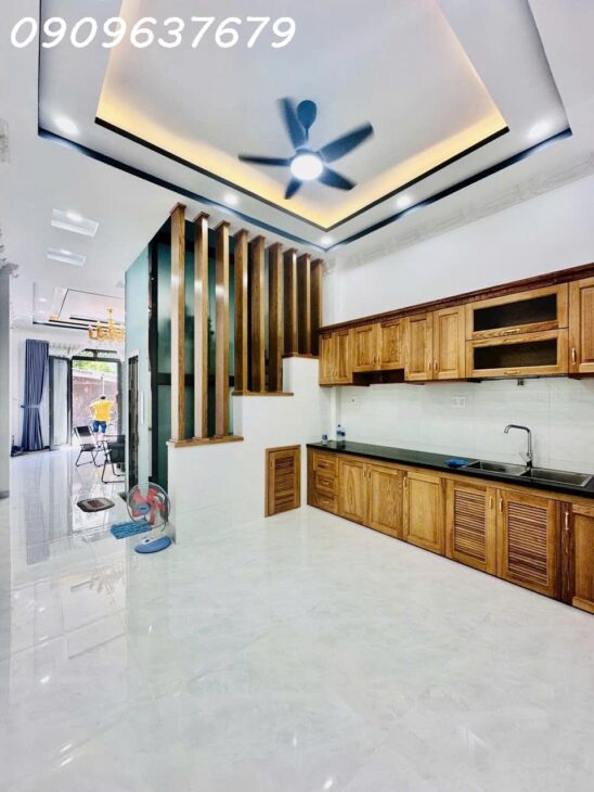 GẤP GẤP NHÀ MỚI 100% NGUYỄN BỈNH KHIÊM, GV- 4 TẦNG BTCT-TM- SỔ VUÔNG – HẺM XE TẢI ĐỖ CỬA