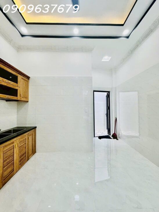 GẤP GẤP NHÀ MỚI 100% NGUYỄN BỈNH KHIÊM, GV- 4 TẦNG BTCT-TM- SỔ VUÔNG – HẺM XE TẢI ĐỖ CỬA