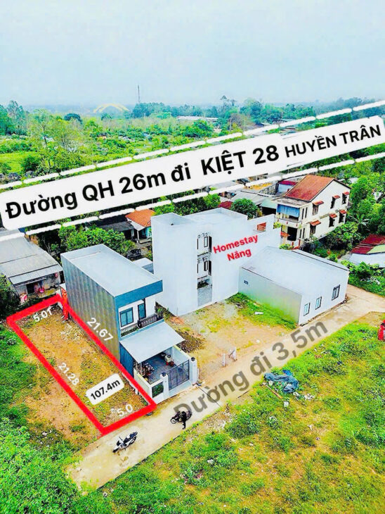 ???? Cần bán lô đất đẹp kiệt xe hơi Huyền Trân Công Chúa – TP Huế