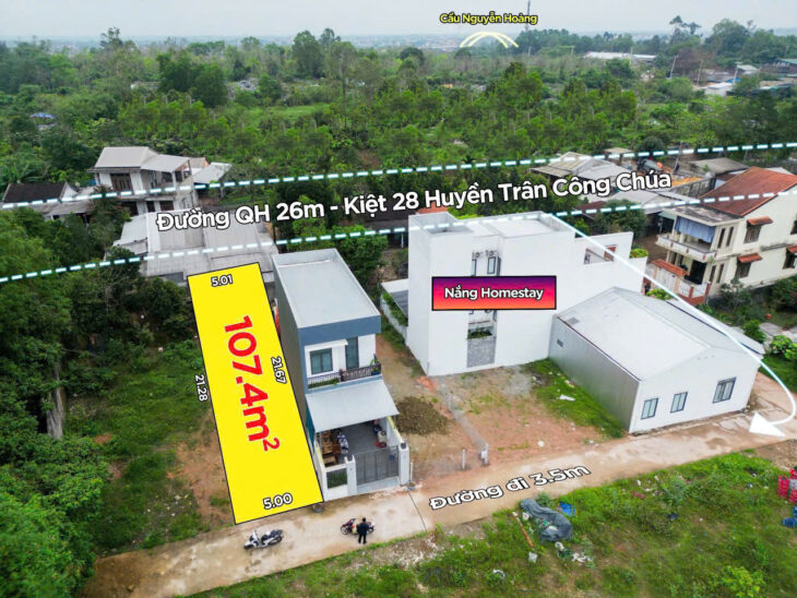 ???? Cần bán lô đất đẹp kiệt xe hơi Huyền Trân Công Chúa – TP Huế