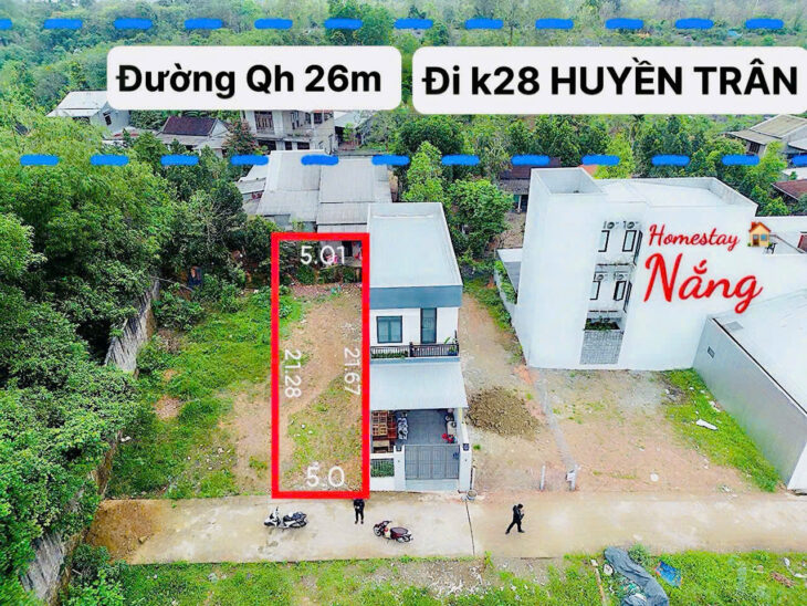 ???? Cần bán lô đất đẹp kiệt xe hơi Huyền Trân Công Chúa – TP Huế