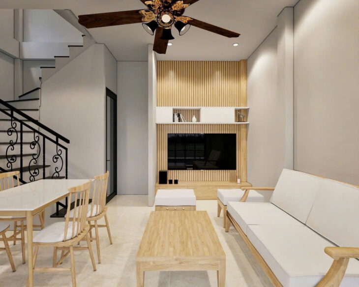 NHÀ ĐẸP CHU HUY MÂN LONG BIÊN -THIẾT KẾ HIỆN ĐẠI ĐỦ MỌI CÔNG NĂNG XỬ DỤNG -DT 70 M -CHỈ NHỈNH 3 TỶ