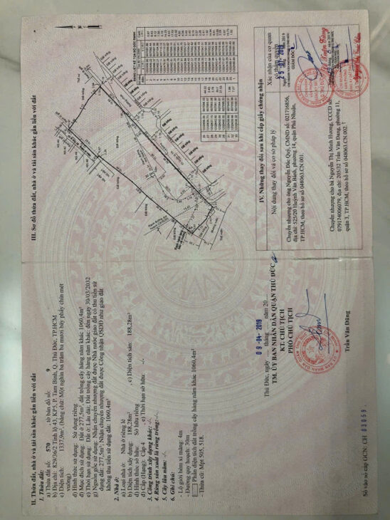 Hạ 10 tỷ còn 40 tỷ bán nhanh gần 1500 m2 đất hẻm 829 Tỉnh Lộ 43 Tam Bình