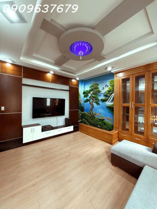 HẺM NHỰA 8M KHU PHÂN LÔ TÂN BÌNH-57M2 5 TẦNG BTCT-FULL NỘI THẤT GỖ