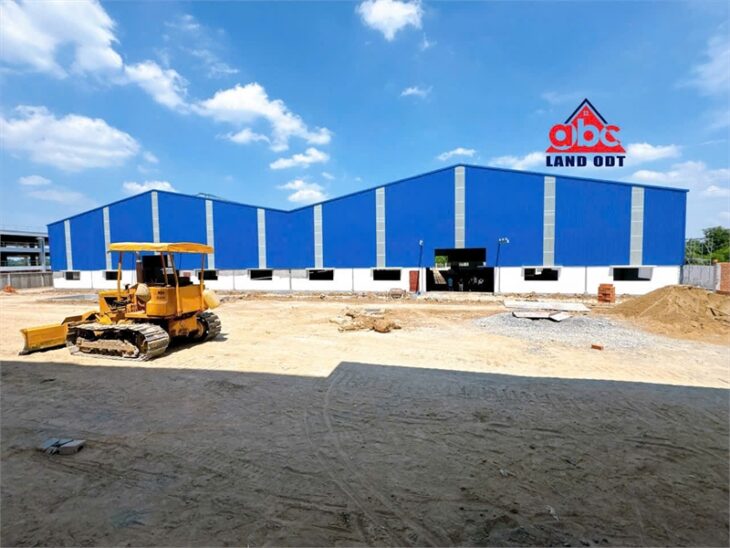 XT236 nhà xưởng kết cấu khung thép kiên cố, KCN hiện đại với nhiều ngành nghề CNC