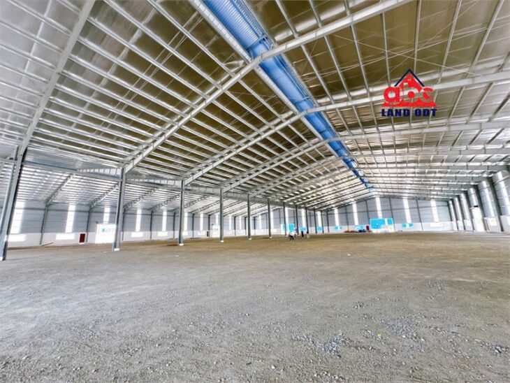 XT236 nhà xưởng kết cấu khung thép kiên cố, KCN hiện đại với nhiều ngành nghề CNC