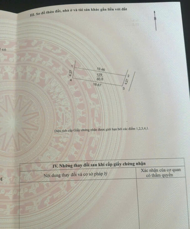 Hàng mới chủ gửi bán 80.8m² đất Hà Lỗ Liên Hà Đông Anh Hà Nội đường ô tô thôn chỉ 6x