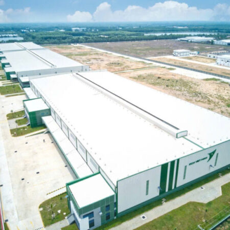 Cho Thuê Nhà Xưởng Mới 100% Trong KCN Long An Diện Tích Từ 5.000 – 20.000m² PCCC Tự Động Giá Tốt