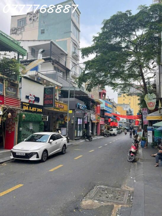 Bán tòa nhà 5 tầng phố tây MT Bùi Viện, Quận 1, 5 tầng mới