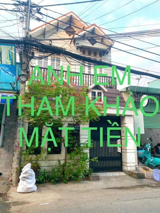 NHÀ MẶT TIỀN Q12 7.5 TỶ .DT 5X15