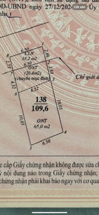 SIÊU PHẨM GIÁ SIÊU ĐẦU TƯ – 109,6M NGUYÊN KHÊ, ĐÔNG ANH