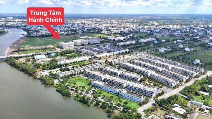 NHÀ PHỐ TRUNG TÂM HÀNH CHỈNH TÂN AN