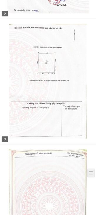 NHÀ ĐẸP, Ô TÔ ĐÕ CỬA , THANG MÁY , LÔ GÓC NGÕ PHỐ HOÀNG ĐẠO THÀNH , DT 30/35M2 X 6T X 5.2 MT . GIÁ